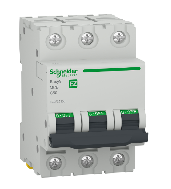 Автоматичен прекъсвач Schneider Electric Easy 9 3P 50A C 6kA